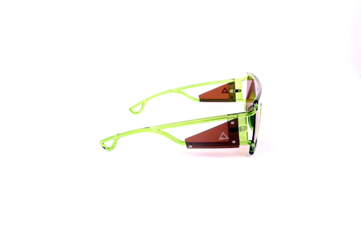 FlexOG Neon Blaze Shield Sunglasses