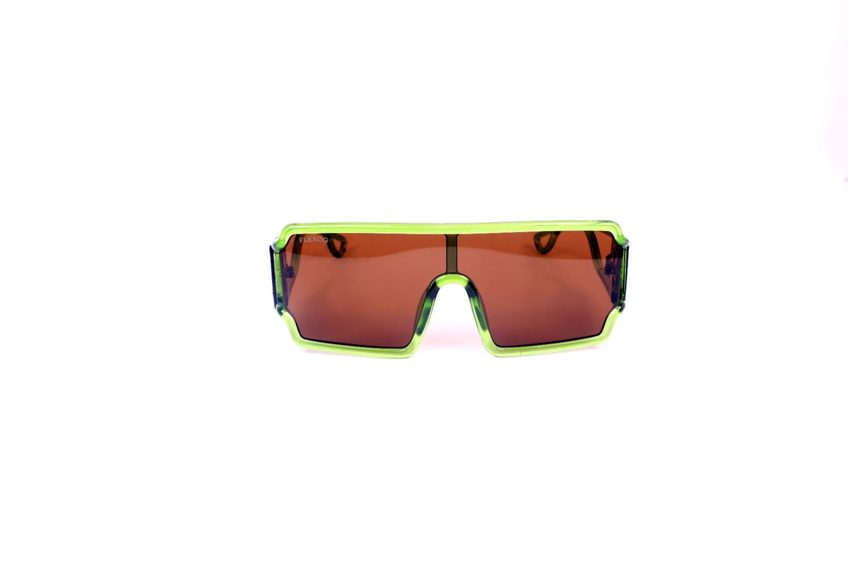 FlexOG Neon Blaze Shield Sunglasses